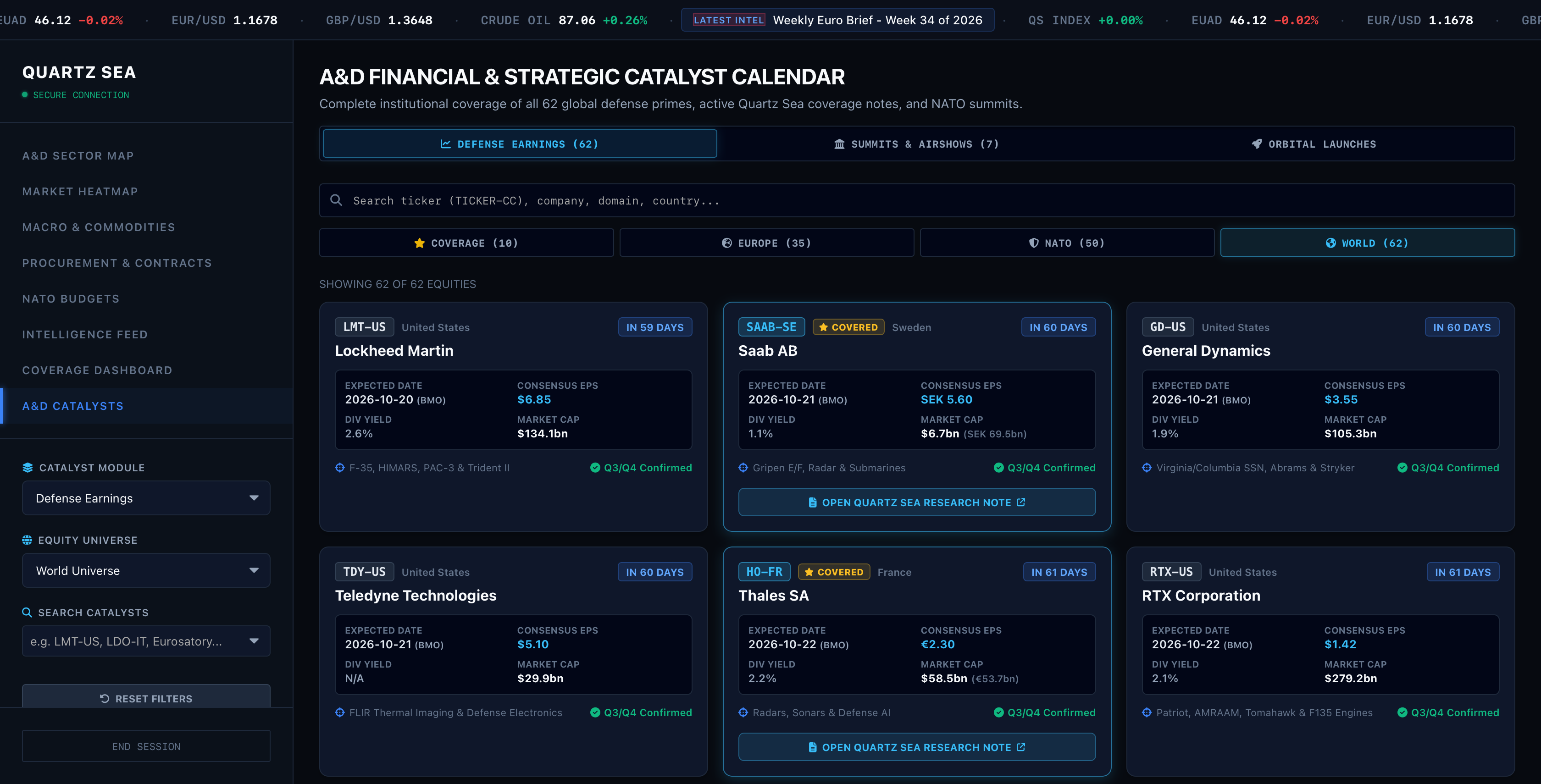 QS Terminal Catalyst and Earnings Calendar